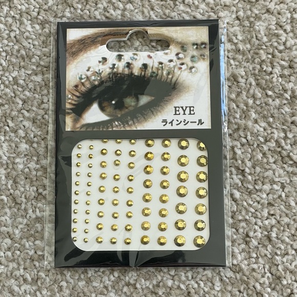 5 Sheets of Rhinestone Acrylic Face Stickers - NWT - Picture 10 of 12